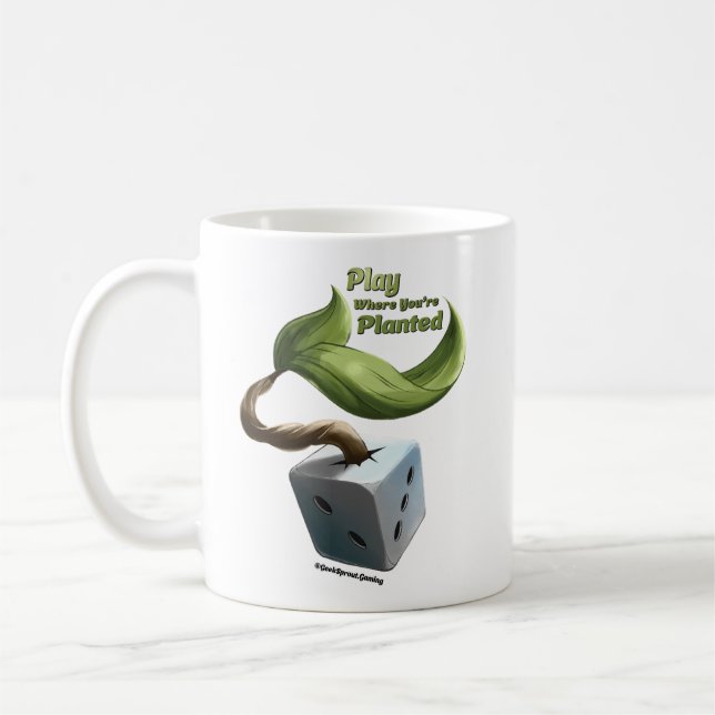 Spela där du är planerad Mugg (Vänster)