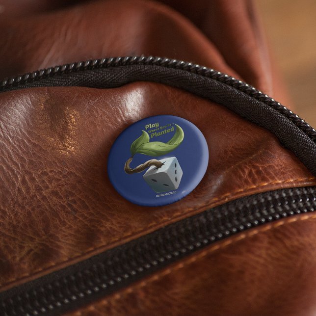 Spela där du är planerad stift knapp (Skapare uppladdad)