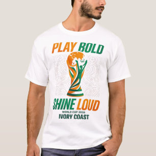 Spela djärvt Lys högt T Shirt