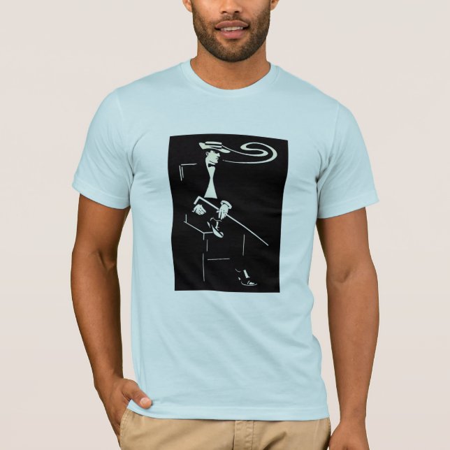 Spela en myntnotext tee shirt (Framsida)