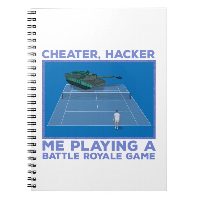 Spela ett Battle Royale Game Anteckningsbok (Framsidan)