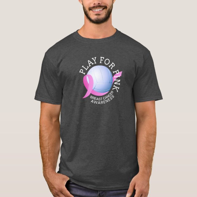 Spela för Rosa - medvetenhet om bröstcancer | Shir T Shirt (Framsida)