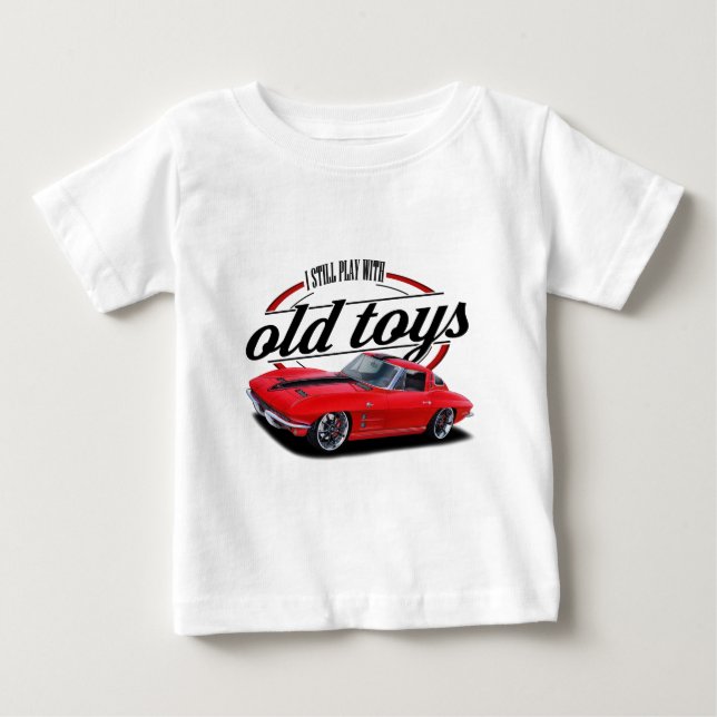 Spela fortfarande med korvetter tee shirt (Framsida)