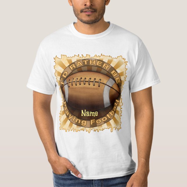 Spela fotboll t shirt (Framsida)