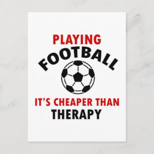 spela fotboll vykort