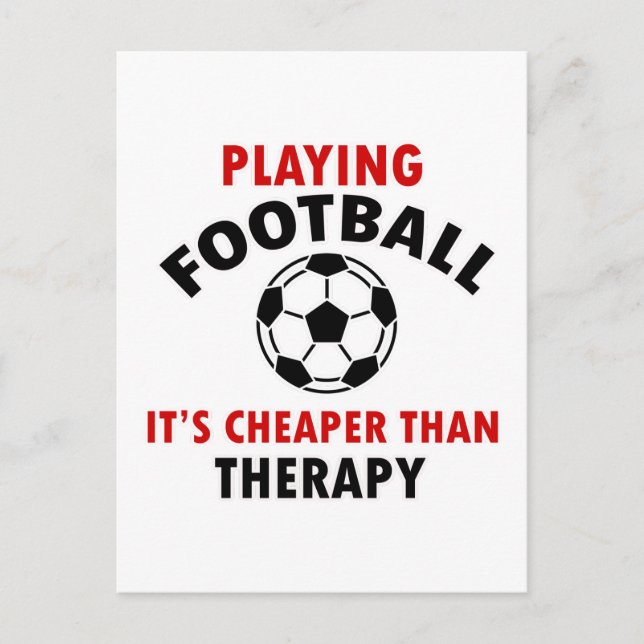 spela fotboll vykort (Framsida)