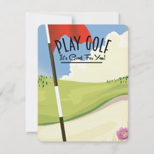 Spela golf! Det är bra för dig!