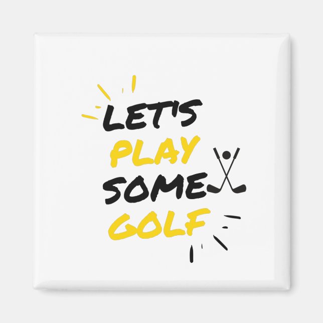 spela golf magnet (Framsidan)