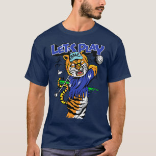 Spela golf som Tiger T Shirt