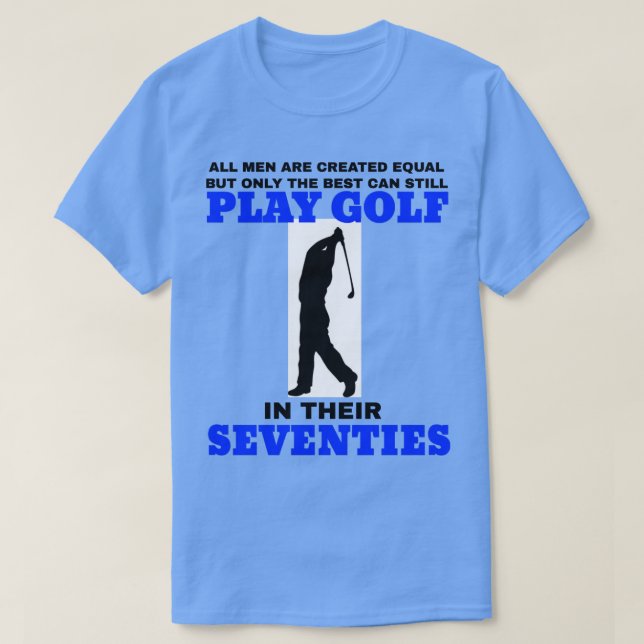 Spela Golf T Shirt (Design framsida)