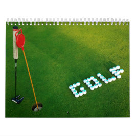 Spela Golf Wall Calendar Kalender