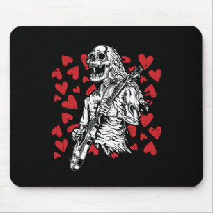 Spela Guitar Coola Sten Musician i Valentines day Musmatta