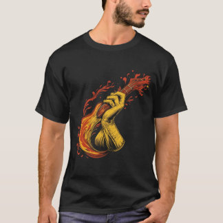 Spela Guitar Guitarist Music Life Funny T Shirt