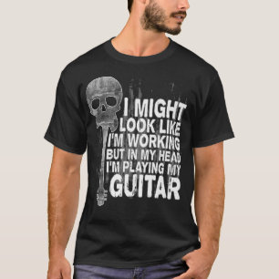 Spela Guitar Musician Guitar Bass Funny Satt98 T Shirt