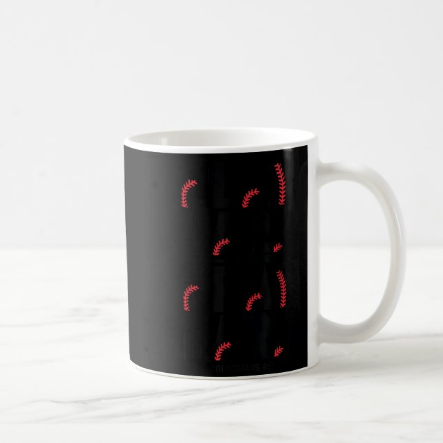 Spela hårt Be hårt Ung pojke kristen baseboll J Kaffemugg (Höger)