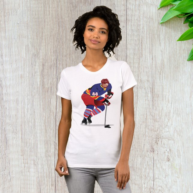 Spela Ice Hockey Womens T-Shirt (Skapare uppladdad)