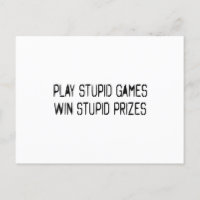 Spela idiotiska spel Vinns dumma priser