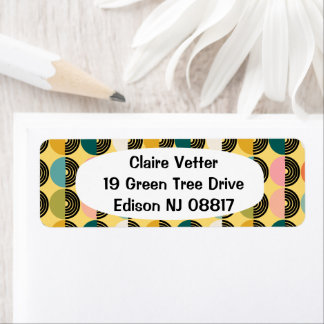 Spela in album? \ returadress etikett