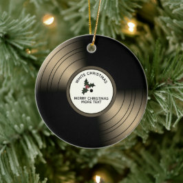 Spela in albumets Personlig - Julbrons färgton Julgransprydnad Keramik
