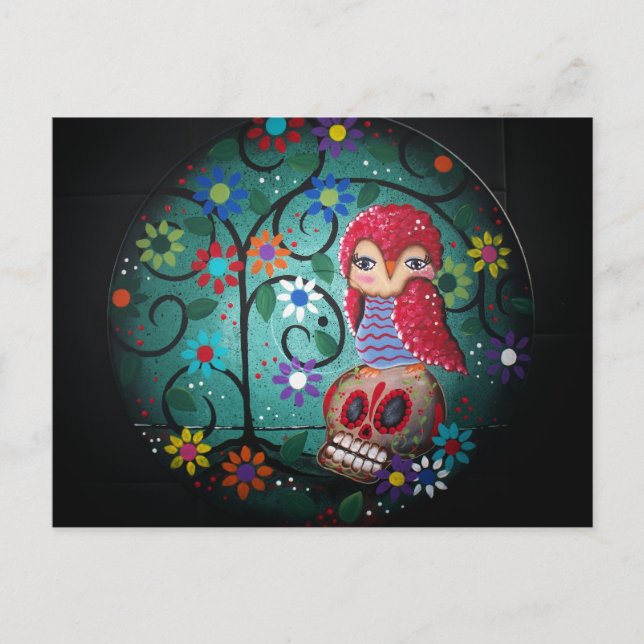 Spela in Art av Lori Everett Vykort (Framsida)