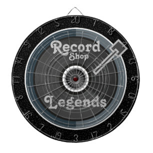 Spela in förklaring om musikdecor-dartboard darttavla