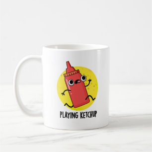 Spela Ketchup Funny Sauce Pun Kaffemugg