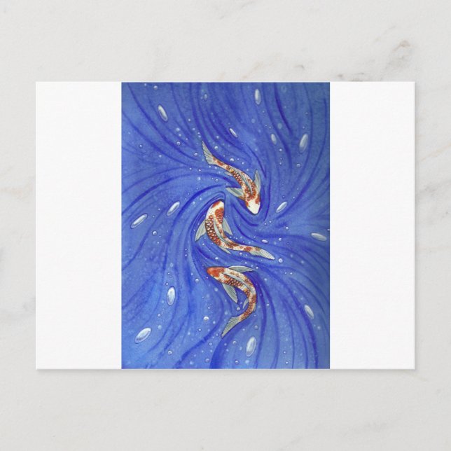 Spela Koi Vykort (Framsida)