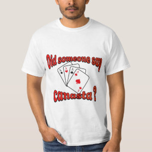 Spela kort Canasta T Shirt
