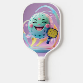 Spela. Laugh. Vin! - Minimal Kawaii Pickleball Pad