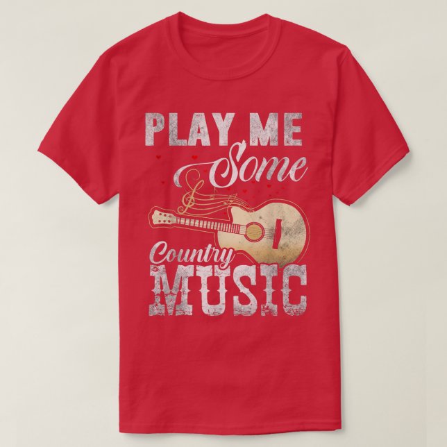 Spela lite Land Music T Shirt (Design framsida)