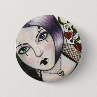 Spela med dödemblem knapp