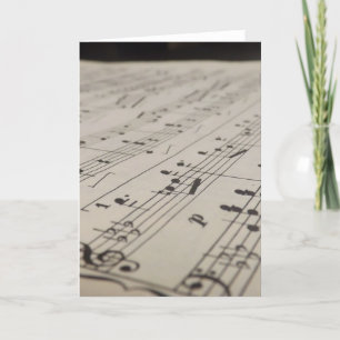 Spela mig ett hälsningskort för Sång Kort