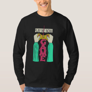 Spela Mig Nu – Retro Spelkontroll Design T Shirt