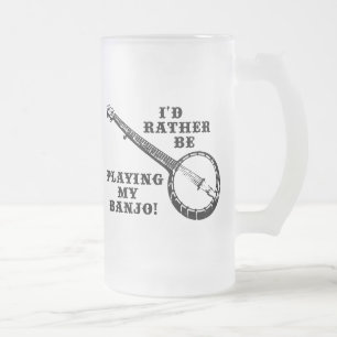 Spela min Banjo Frostat Ölglas