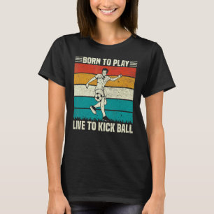 Spela och leva för att få fotbolls-EM i Boll T Shirt