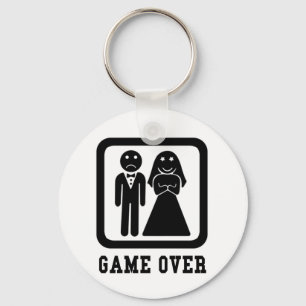 Spela över   Bachelor Stag Party Gift (Black/White Nyckelring