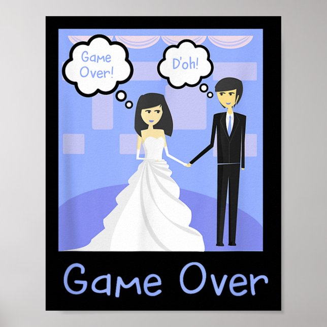 Spela över lustig groom poster (Framsidan)