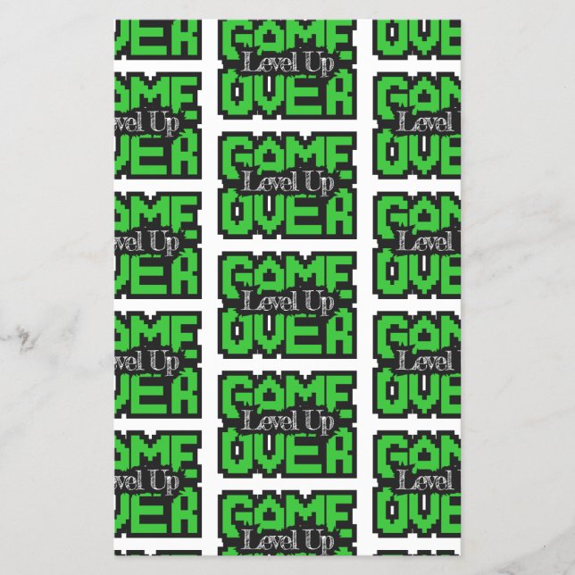 Spela över, nivåupp: Retro Pixel Sandbox Äventyr Flygblad (Framsidan)