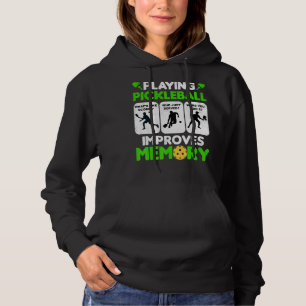 Spela Pickleball Förbättrar Minne Paddleball Herra T Shirt