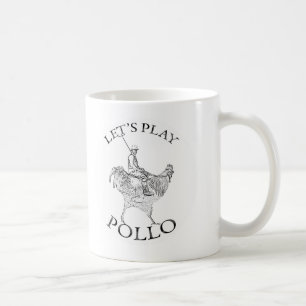 Spela pollo! kaffemugg