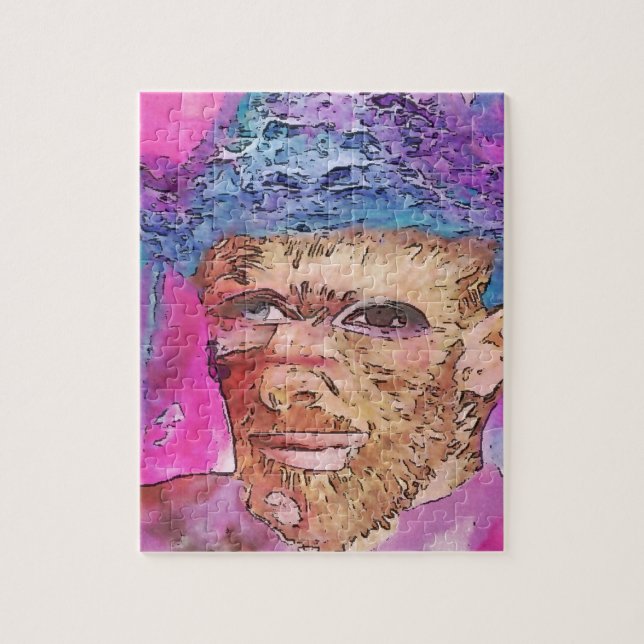 Spela runt med Van Gogh Pussel (Vertikal)