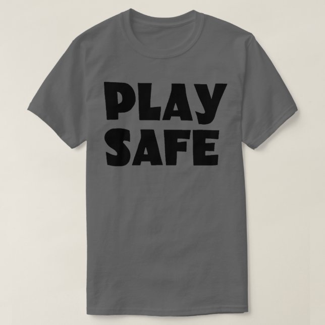 Spela Säker T Shirt (Design framsida)