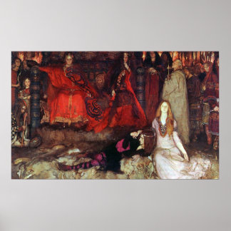 Spela scenen i "Hamlet" Poster