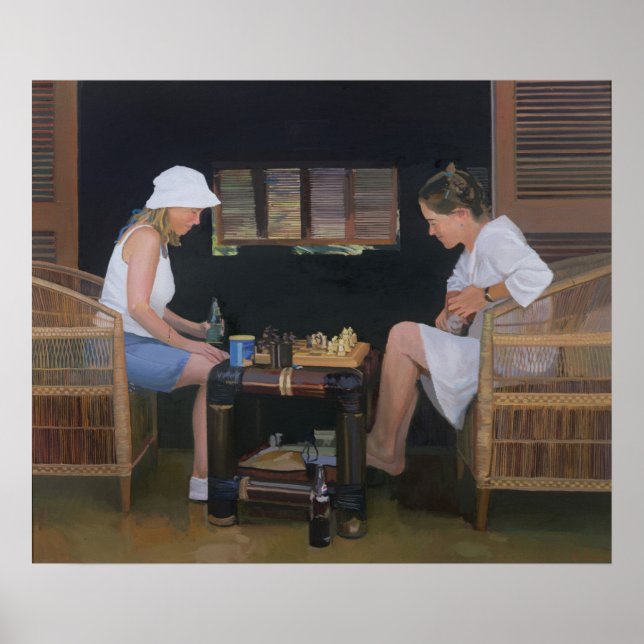 Spela schack i Goldeneye Poster (Framsidan)