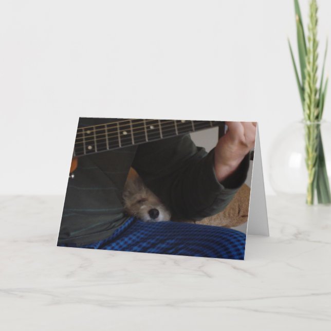 SPELA/SJUNGA A SÅNG FÖR DIG VALENTINE HELGKORT (Framsida)