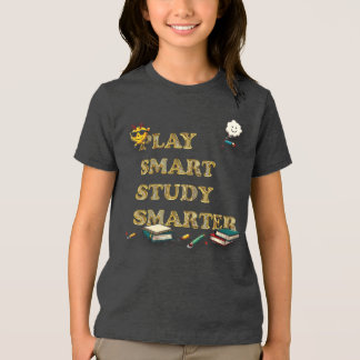 Spela smart, studera smartare t shirt