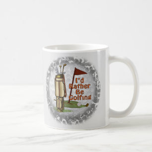 Spela snarare Golf Kaffemugg