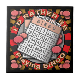Spela snarare upp Bingo Tile Kakelplatta