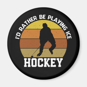 Spela snarare upp ishockey magnet