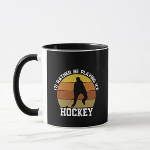 Spela snarare upp ishockey mugg